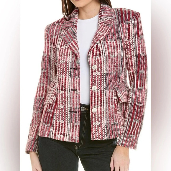 ❤️Cabi Patchwork Blazer (S) - Picture 1 of 14